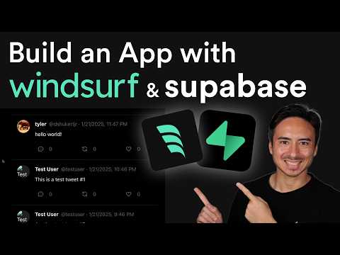 Using Windsurf and Supabase to build a Twitter Clone