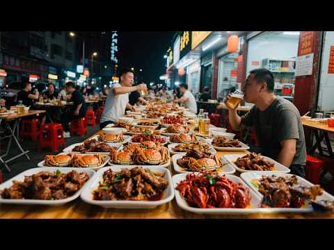 有螃蟹有虾，烧鸭烧鸡几十种菜17元随便吃 广州快餐届卷王，日均流水34000【舟小九】