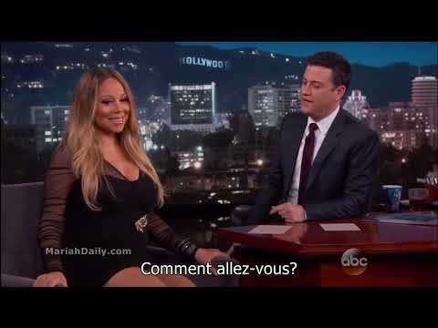 2015 Mariah Carey Interview with Jimmy Kimmel (Sous-titres Français)