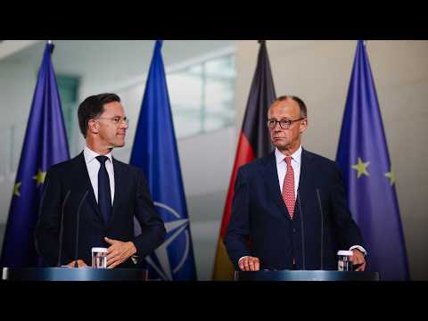 NATO-Generalsekretär Rutte zu Besuch bei Bundeskanzler Merz - Gemeinsame Pressekonferenz | 11.12.25