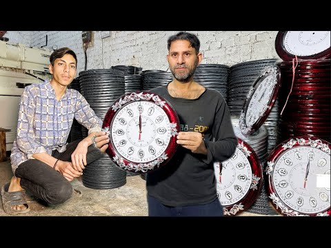 Incredible Manufacturing Of Plastic Wall Clock Process