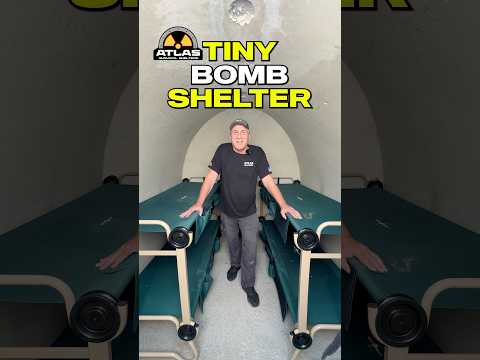 Tiny Bomb Shelter: The Backyard Bunker from Atlas Survival Shelters!! (More info in the comments)
