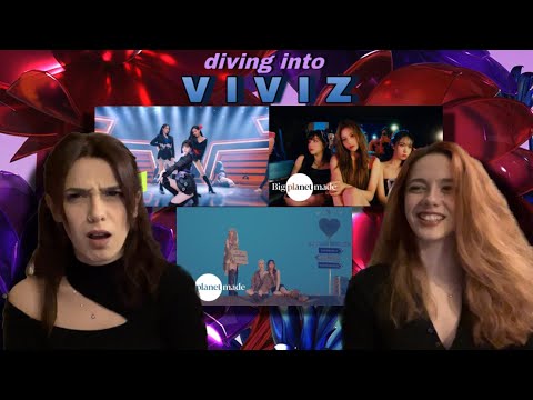 Falling down the VIVIZ rabbit hole | Reaction to 'BOP BOP', 'PULL UP', 'MANIAC' | el & inna