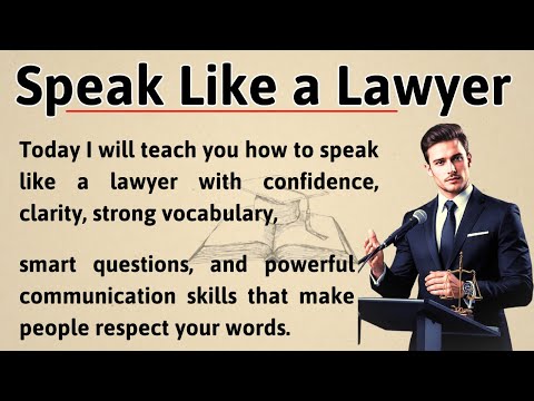 🔥 Speak Like a Lawyer || 12 Secrets to Sound Smart, Confident & Professional in English ✅