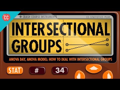 ANOVA Part 2: Dealing with Intersectional Groups: Crash Course Statistics #34