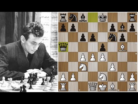 Виктор Корчной "системой Земиша" громит в 22 хода Балашова! Шахматы.