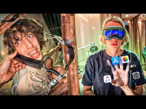 ЛЮТЫЙ УГАР В ДУБАЙСКОМ ОТЕЛЕ🤣(ПРОРВАЛО ТРУБУ) | ОБЗОР НА APPLE VISION PRO ЗА 1.000.000 РУБЛЕЙ