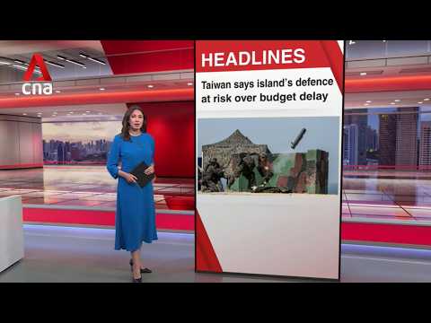 Taiwan's Lai says budget delay risks 'rupture' in defence against China | East Asia Tonight (Feb 11)