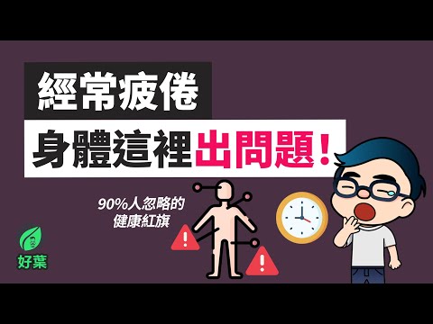 為什麼你總是疲倦？揭秘「能量危機」的4大解決方案