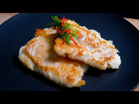 喵~【香 煎 鳕 鱼】Pan Seared Cod Fillets