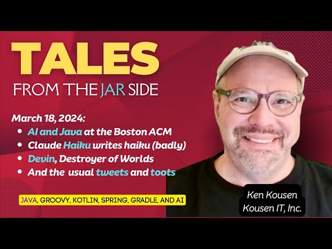 Tftjs: AI and Java, Claude Haiku, Devin the Destroyer, and more