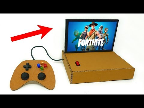 How to Make a HOMEMADE CONSOLE to Play FORTNITE!
