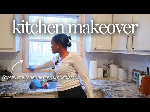 DIY BUDGET KITCHEN MAKEOVER EP 8 | I made a decision I regret... | Revisiting the Window Issue