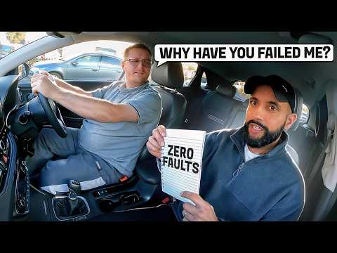 ZERO Serious Faults but Learner STILL Fails his Driving Test