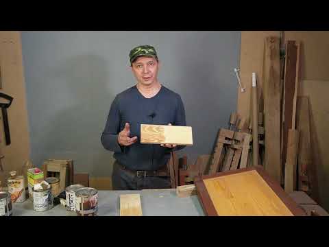 Painting Pine Wood. Wood Properties. Achieving a Smooth Surface After Painting