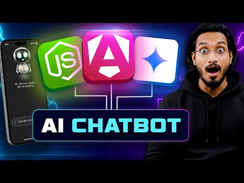 Angular and NodeJS - AI Chat App using Gemini |  Complete tutorial for Beginners