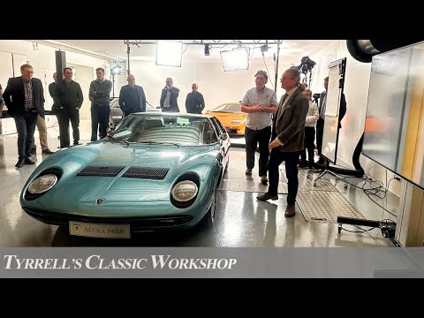 Unveiling Lamborghini Legends: A Danish Special with Iain Tyrrell | Tyrrell's Classic Workshop