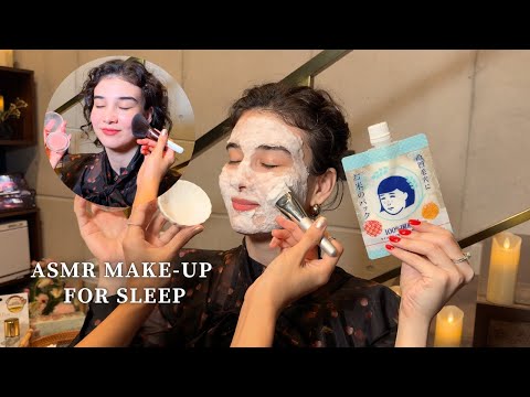 NEW ASMR MAKE UP FOR SLEEP