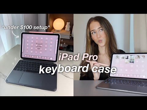My iPad Keyboard Setup | budget alternative to apple's magic keyboard