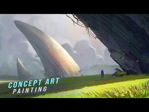 Environment Concept Art Digital Painting