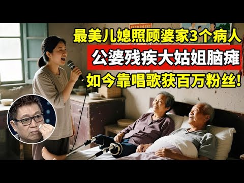 最美儿媳照顾婆家3个病人不弃,公婆残疾大姑姐脑瘫,如今靠唱歌获百万粉丝!【王芳王为念访谈】