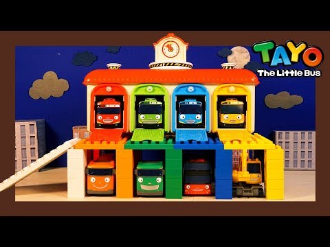 Learn Colors with Tayo Lego Play l Heavy Vehicles Lego Play l Tayo the Little Bus