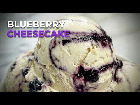 This Blueberry Cheesecake Ice Cream Is Healthier Than Store Bought!