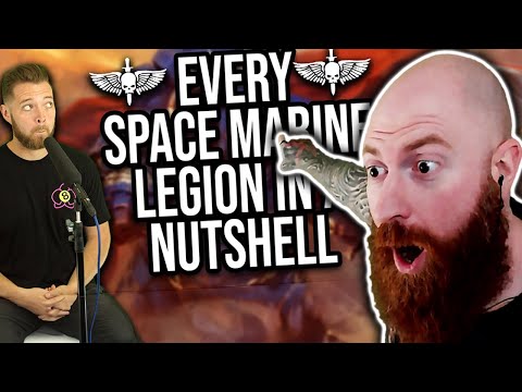 Final Fantasy Player Xeno Reacts to Every Single Warhammer Space Marine Legion in a Nutshell