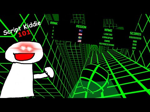 Script Kiddie 101 - "Hacking" The Slope Game Leader Board