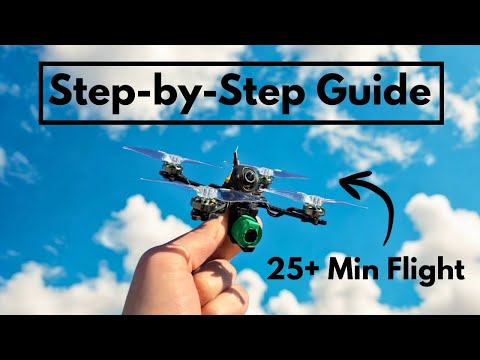 Build a GOOD FPV Drone using an 18650