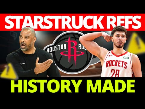 "RIGGED GAME!" Udoka EXPLODES on Refs + Sengun Makes History. Rockets News