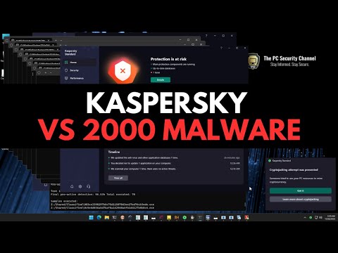 Kaspersky vs 2000 Malware