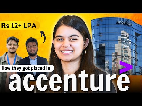 How they cracked Rs 12+ LPA at ACCENTURE as Advanced Engineering Application Analyst?