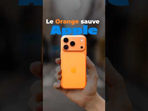 Comment une couleur a sauvé Apple #apple #iphone17pro #iphone17promax #orange #shorts