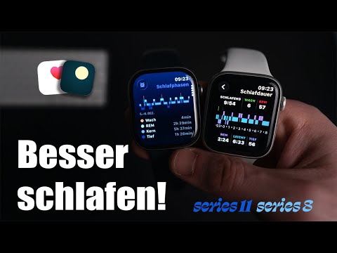 So wird Schlaftracking endlich sinnvoll | Apple Watch 8 vs. 11