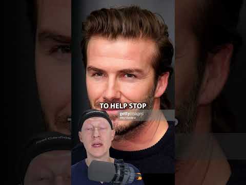 David Beckham's HAIR TRANSPLANT