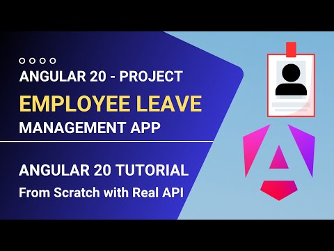 Employee Leave Management App | Angular 20 Tutorial | Angular Project