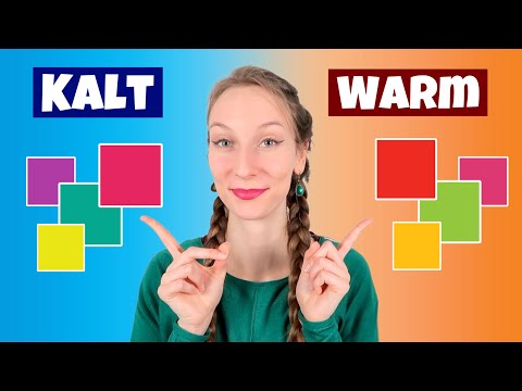 Wie erkennt man ob eine Farbe WARM oder KALT ist?