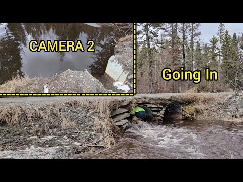Unclogging 2 Huge Blockages In The Maple Sugar Wilderness