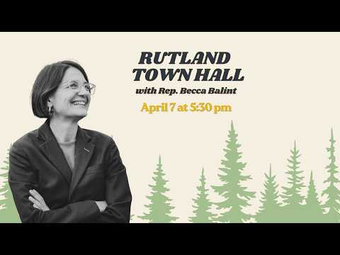 Rep. Balint Hosts Town Hall in Rutland