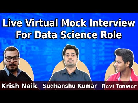 Live Virtual Mock Interview For Data Science Role