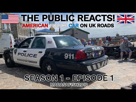 The Public Reacts! (S1E1) American Police Car on UK Roads