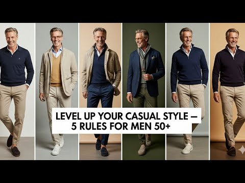 The 5 Rules Stylish Men Over 50 Follow (Without Trying Too Hard)