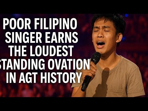 Poor Filipino Singer Earns the Loudest Standing Ovation in AGT History