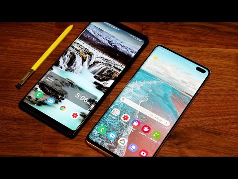 Samsung Galaxy Note 9 vs Samsung Galaxy S10 Plus - Full Comparison