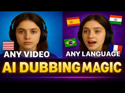 AI Dubbing Magic! Translate Any Video into ANY Language