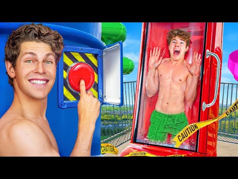 24 HOUR WATERPARK CHALLENGE (ft. Ben Azelart)