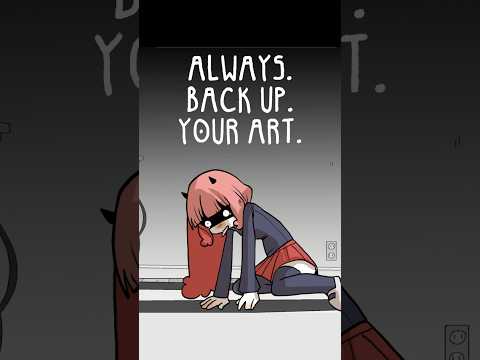 when you forgot to back up your art… #art #artistproblems