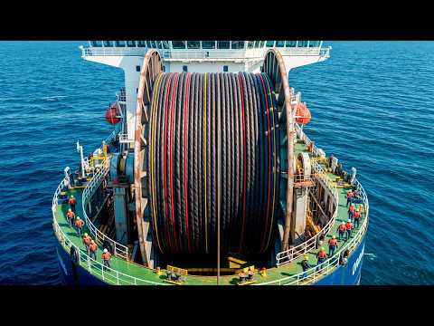 ¿Cómo se Fabrican los Cables que Conectan el Mundo? ¡Más de 1,300,000,000 de Metros! 🌎🔌