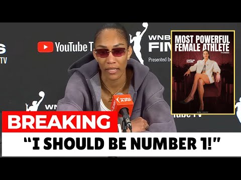 A’Ja Wilson THROWS TANTRUM As Caitlin Clark CROWNED #1 FEMALE ATHLETE!